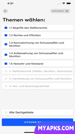Aplicativo Waffensachkunde