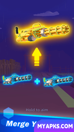 Merge Gun Idle: Jogos de Tiro