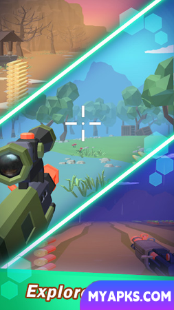 Merge Gun Idle: Jogos de Tiro
