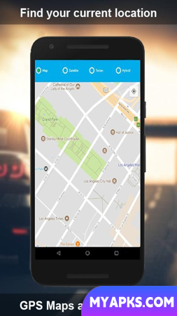 Mapas e navegação GPS