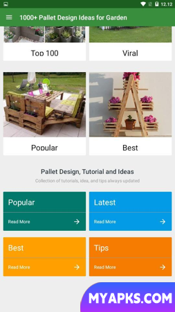 Mais de 1000 ideias de design de paletes para jardins