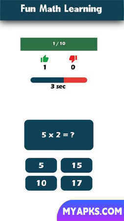 Tabuada de multiplicação - Matemática