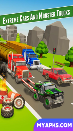 Crazy Car Traction Race 3D