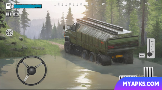 Jogo de caminhão de lama Runner Off Road
