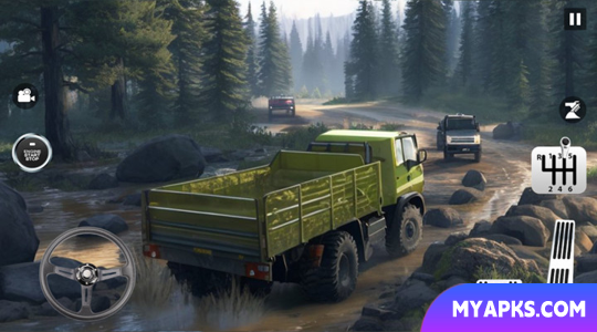 Jogo de caminhão de lama Runner Off Road
