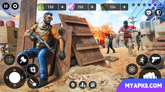 Gun Battleground - Jogos de fogo
