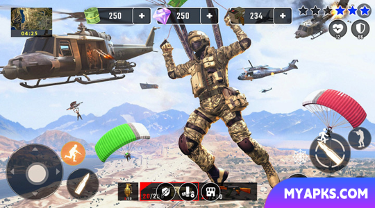 Gun Battleground - Jogos de fogo