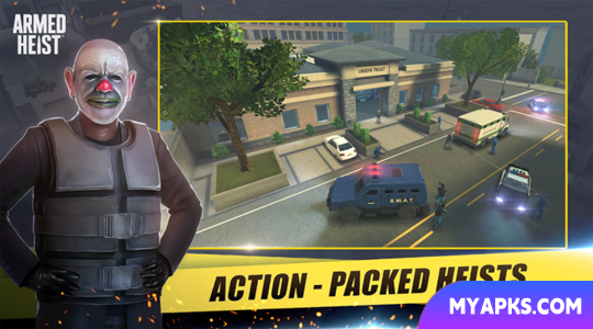 Armed Heist: Jogo de ação de tiro TPS