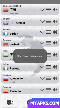 Tradutor de vários idiomas