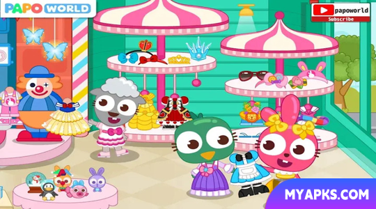 Bubble Bunny Fantasy Town: Playground