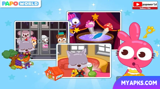 Bubble Bunny Fantasy Town: Playground
