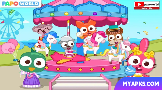 Bubble Bunny Fantasy Town: Playground