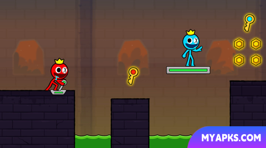 Stickman Vermelho e Azul 2