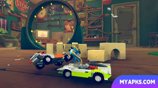Carro de brinquedo Blocky Crash Online