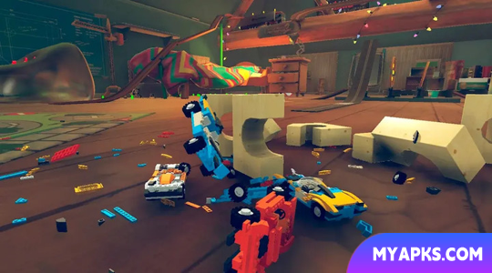 Carro de brinquedo Blocky Crash Online
