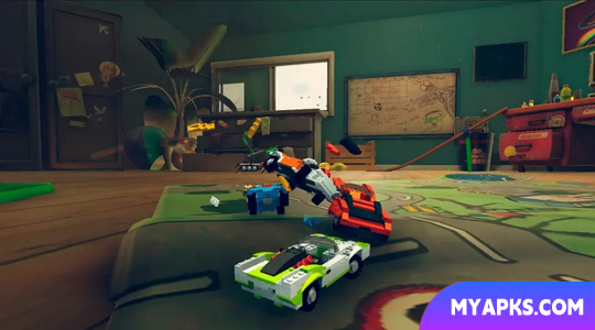 Carro de brinquedo Blocky Crash Online