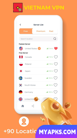 VPN do Vietnã - proxy privado