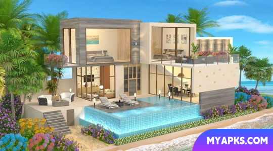 Casa de praia moderna: decoração de casa