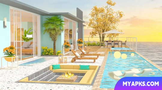 Casa de praia moderna: decoração de casa