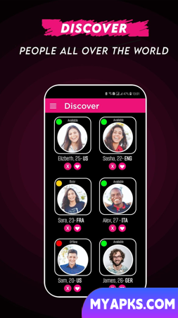 MeetAny - videochamada ao vivo
