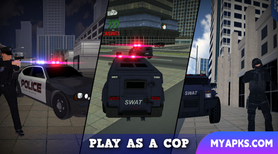Justice Rivals 3 - Policiais e Ladrões