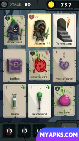 Aventura de cartas: Calabouço dos desonestos
