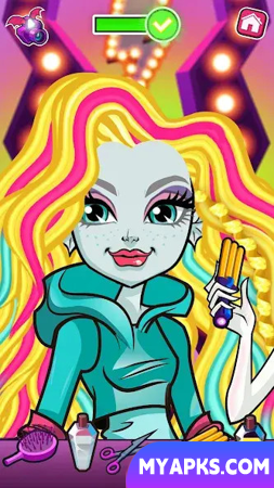 Salão de beleza Elf High School™: fabuloso jogo de moda Fang