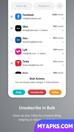 Unroll.Me - Limpeza de e-mail