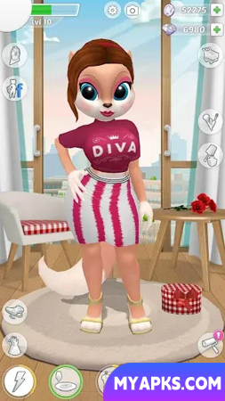 Talking Jimmy Cat Fashion Pet Games