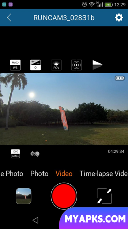 Aplicativo RunCam