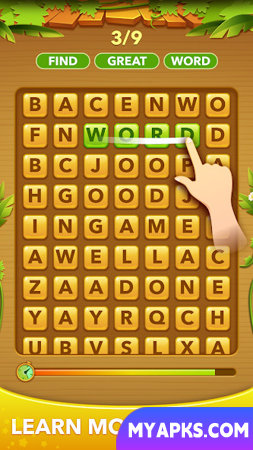 Word Scroll - Jogo de busca de palavras