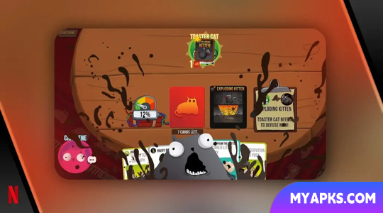 Versão do jogo Exploding Cats