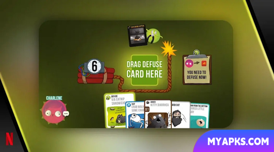 Versão do jogo Exploding Cats