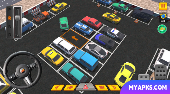 Car Parking 3D Pro : Dirigir um carro na cidade