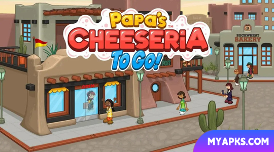 Papas Cheeseria para viagem!