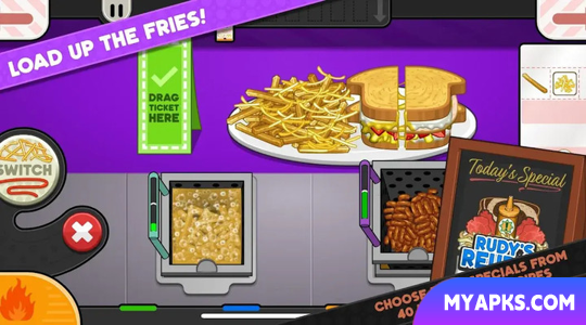 Papas Cheeseria para viagem!