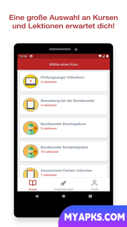 Carreira / aptidão na Bundeswehr