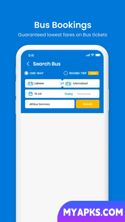 Reserva de passagens de ônibus - Bookme