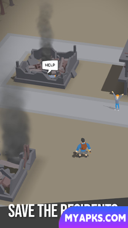 Sobrevivência após a guerra. RPG ocioso