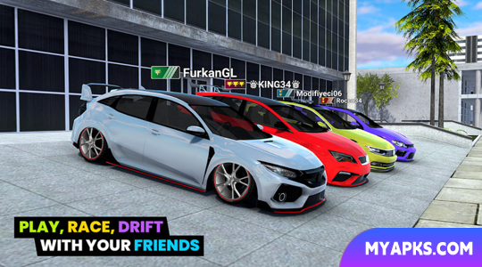 Car Parking 3D: Online Drift