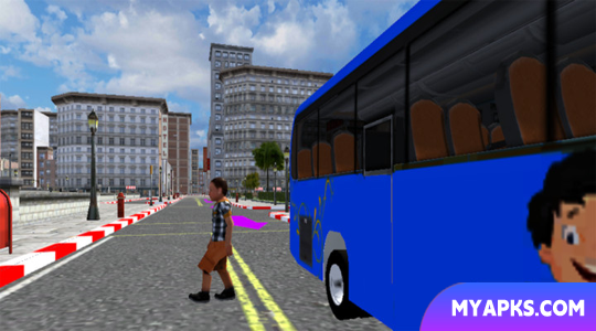 Simulador de ônibus escolar realista