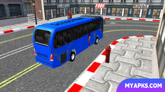Simulador de ônibus escolar realista