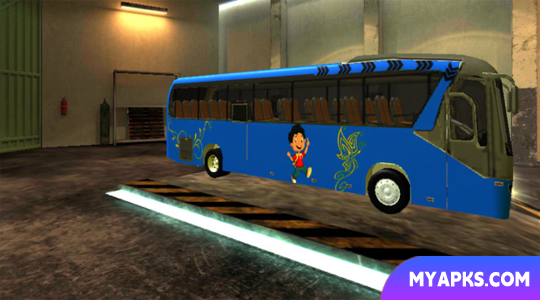 Simulador de ônibus escolar realista