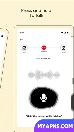 Intercomunicador, chamada Wi-Fi