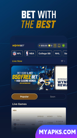 WynnBET:NJ Cassino e apostas esportivas