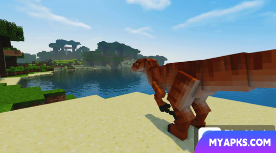 Mods de dinossauros para Minecraft PE