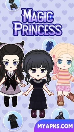 Magic Princess: Boneca de vestir