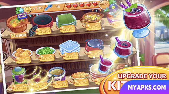 Chef louco: jogo de restaurante
