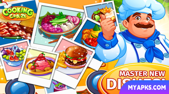 Chef louco: jogo de restaurante