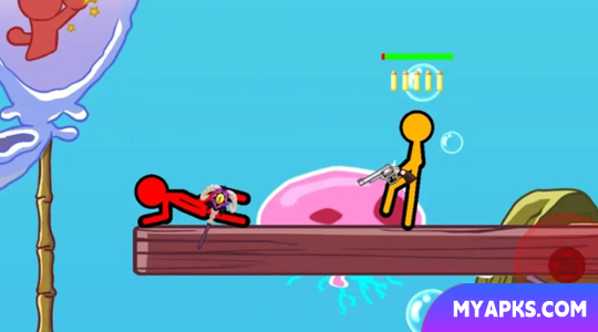 Stickman Hero Duel - O melhor jogo de stickman de luta na mesma tela